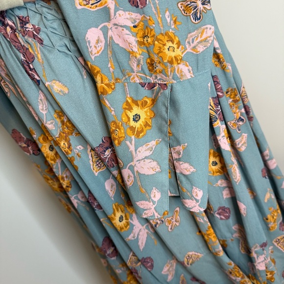 Free People Floral Boho Tunic Top/Dress – Size Small (Like New) - Picture 4 of 7